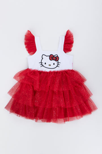 Red Hello Kitty Tulle Dress
