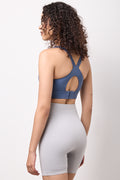 Blue High Impact Sports Bra (2)