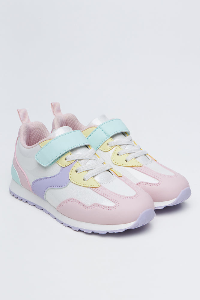 Pastel Retro Low Trainers
