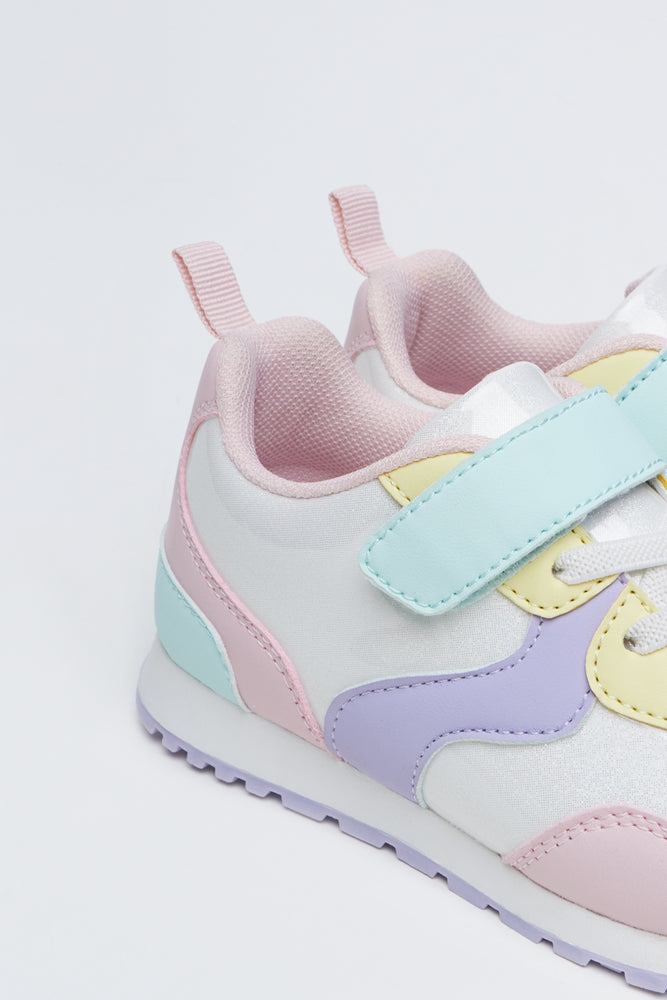 Pastel Retro Low Trainers (3)