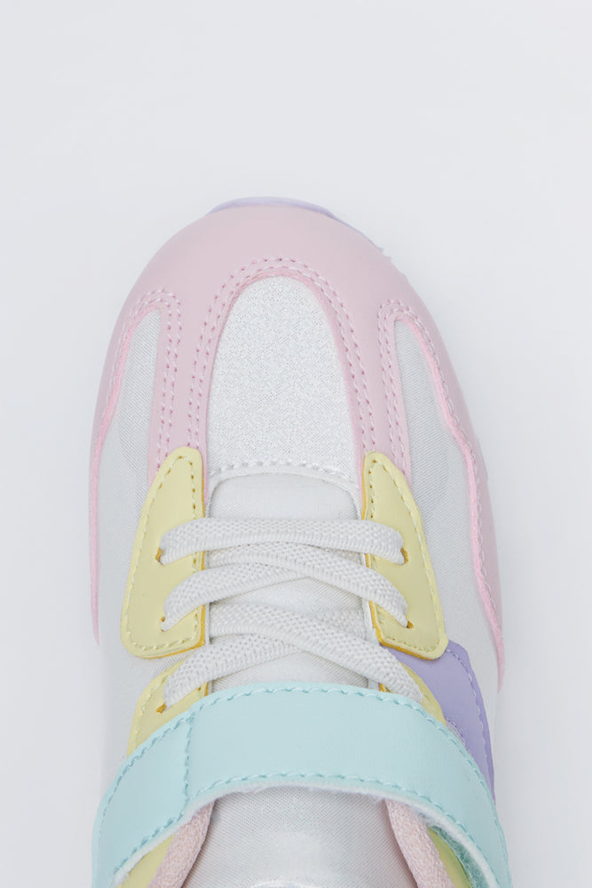 Pastel Retro Low Trainers (4)