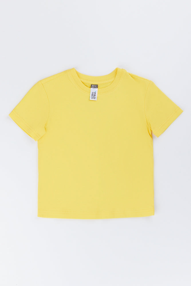 Yellow Short Sleeve T-Shirt