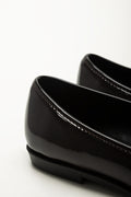 Black Patent Gold Trim Loafers (3)