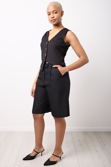 Black Bermuda Shorts