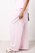 Pink Smart Linen Pants (1)