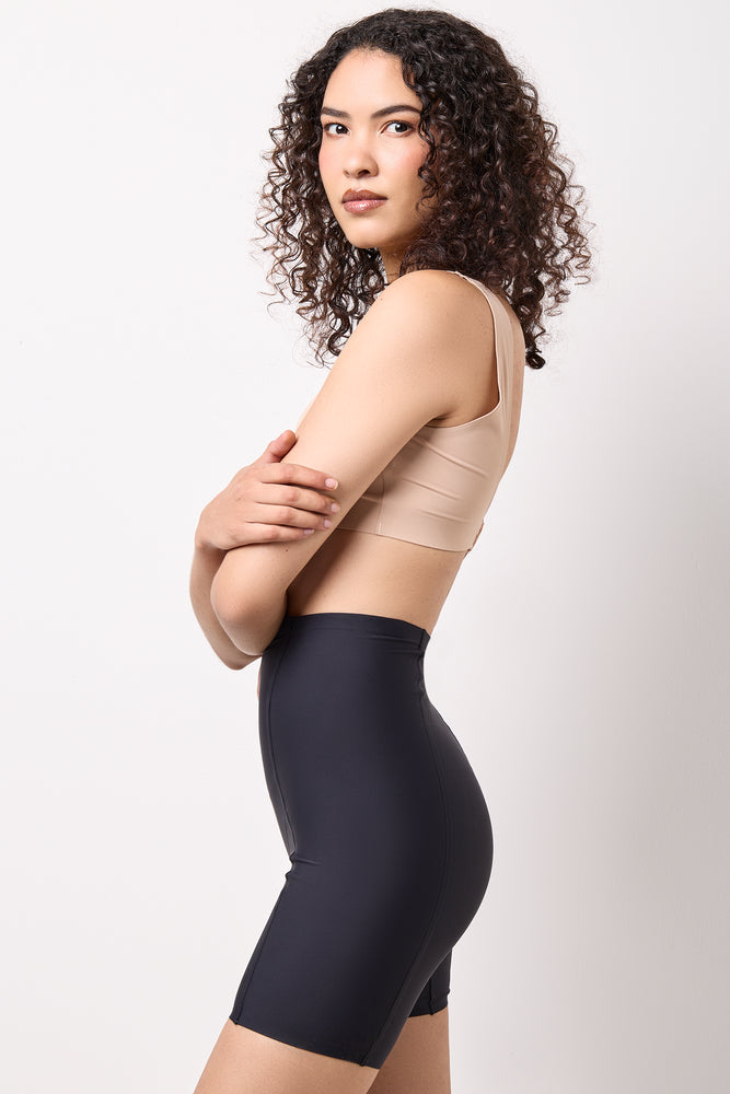Black Longleg Smoothing Shapewear (1)