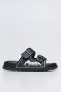 Batman Double Buckle Black Slides (1)