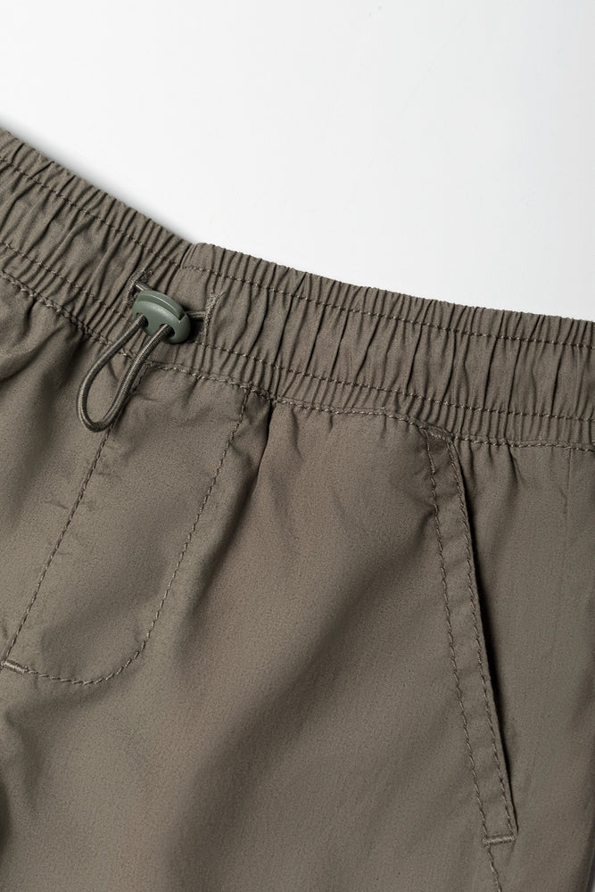 Khaki Technical Cargo Jogger Pants (1)