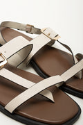 Asymmetric Ankle Sandals (2)