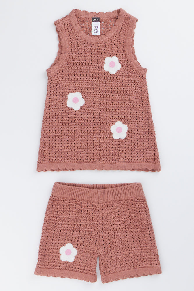 Daisy Crochet Set