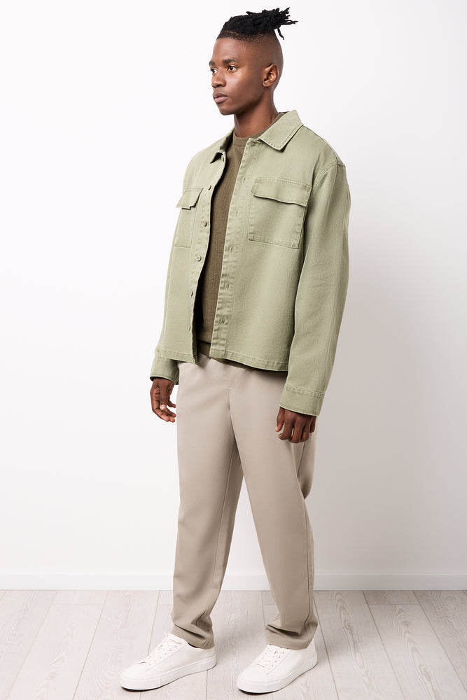 Washed Denim Fatigue Shacket (1)