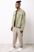 Washed Denim Fatigue Shacket (1)
