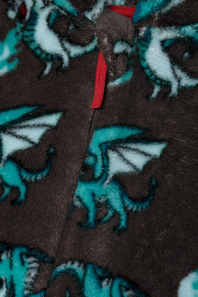 Dragon Onesie Dark Grey (1)