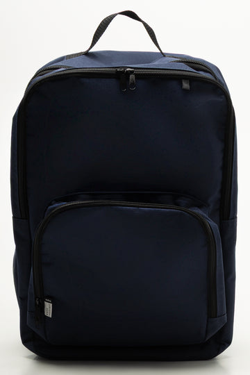 Navy Jumbo Laptop Backpack