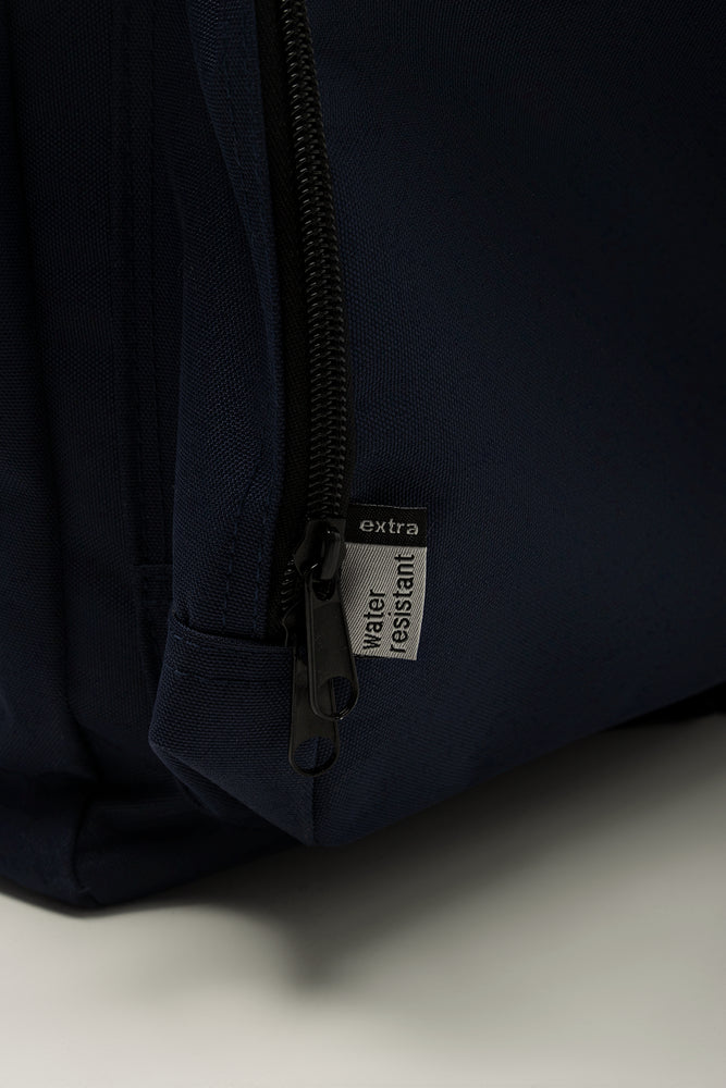 Navy Jumbo Laptop Backpack (4)