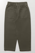 Dark Olive Herringbone Utility Pants (2)