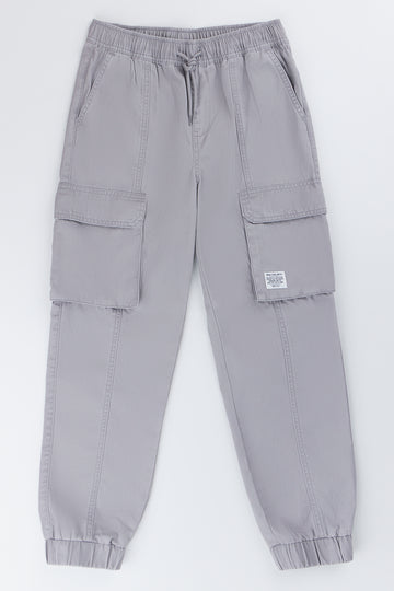 Charcoal Utility Cargo Pants