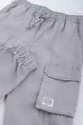 Charcoal Utility Cargo Pants (1)