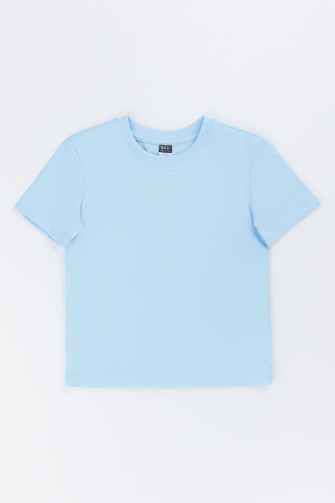 Light Blue Short Sleeve T-Shirt