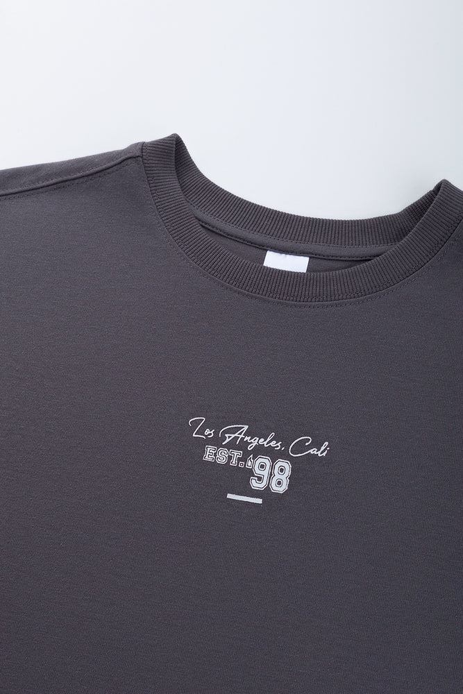 Boxy Heavyweight LA Graphic T-Shirt (1)