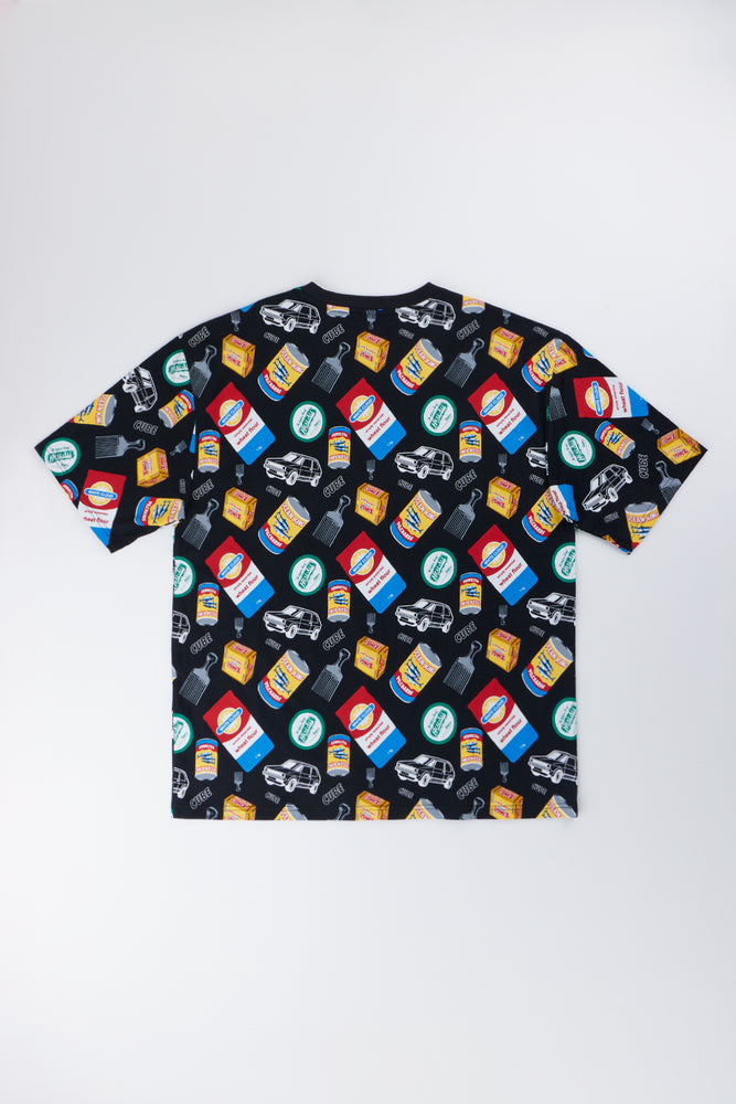 Black Oversized Graphic T-Shirt (2)