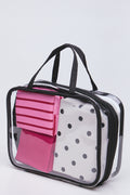 Clear 3 Piece Toiletry Bag Set (1)