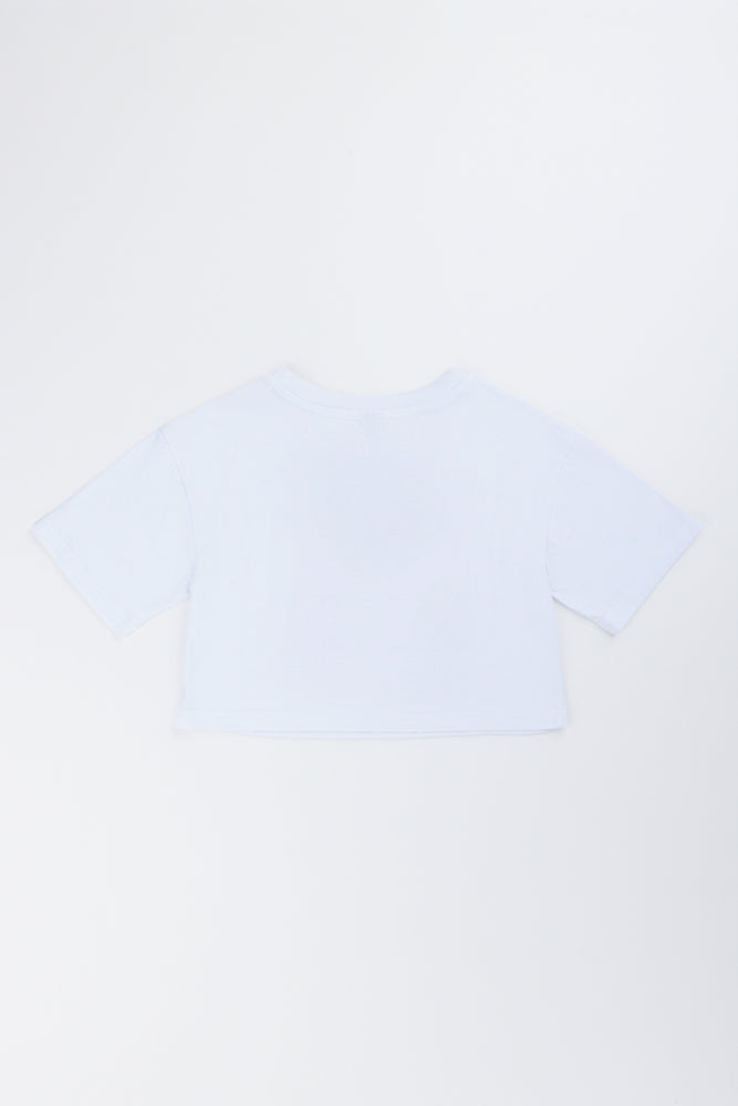 White Matcha Graphic Boxy T-Shirt (2)