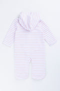 White Stripe Buddy Bear Jumpsuit (2)