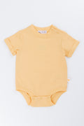 Baby Hello World Yellow Romper