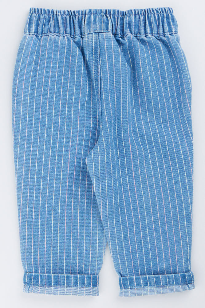 Blue Barbie Striped Jeans (2)