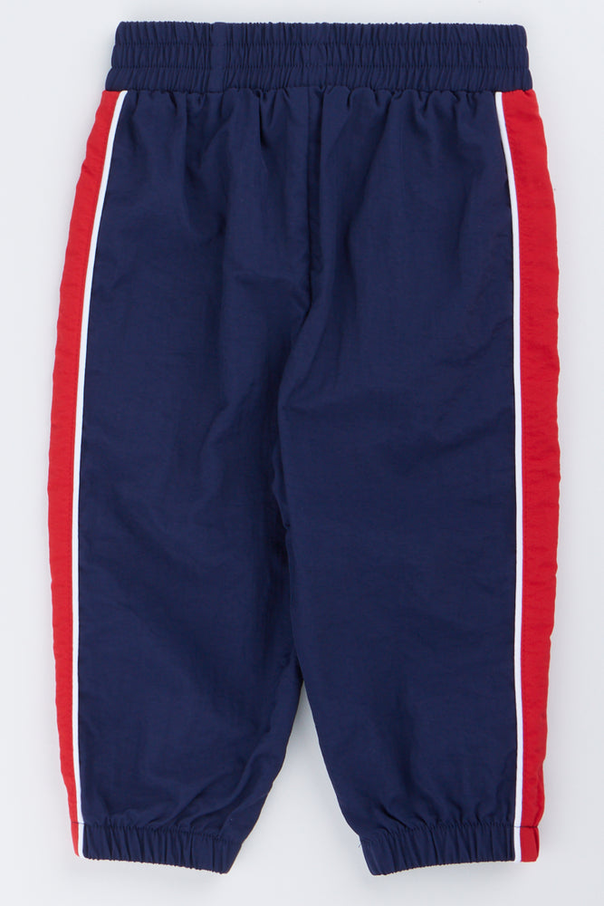 Navy Spider-Man Print Trackpants (2)