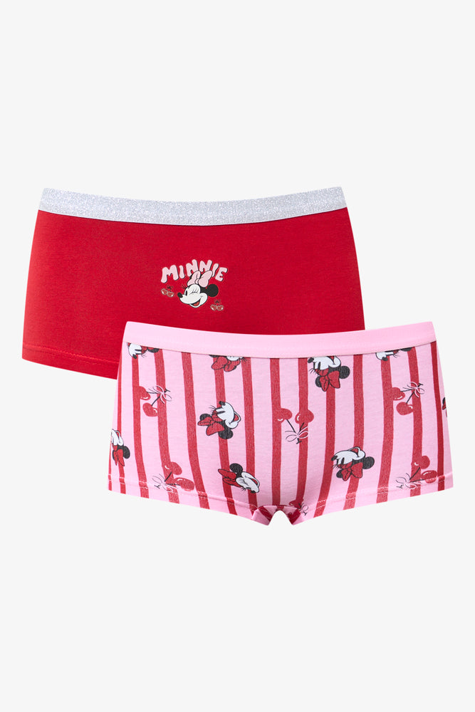 Minnie Mouse 2 Pack Boyleg Panties