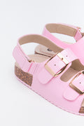 Pink Double Buckle Sandals (3)