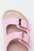 Pink Double Buckle Sandals (4)