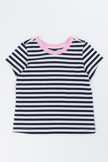 Striped Short Sleeve T-Shirt