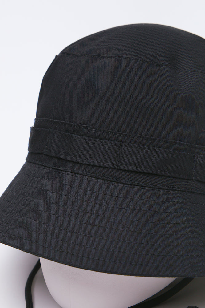 Black Styled Bucket Hat (1)