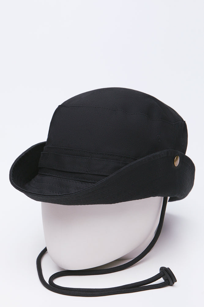 Black Styled Bucket Hat (2)