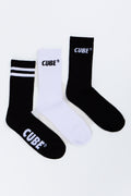 3 Pack Logo Anklet Socks