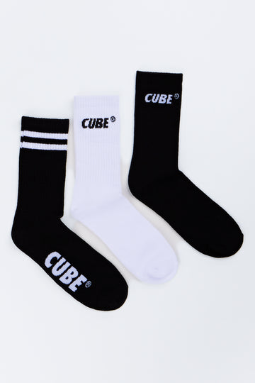 3 Pack Logo Anklet Socks