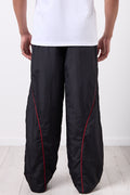 Black Straight Leg Trackpants (2)
