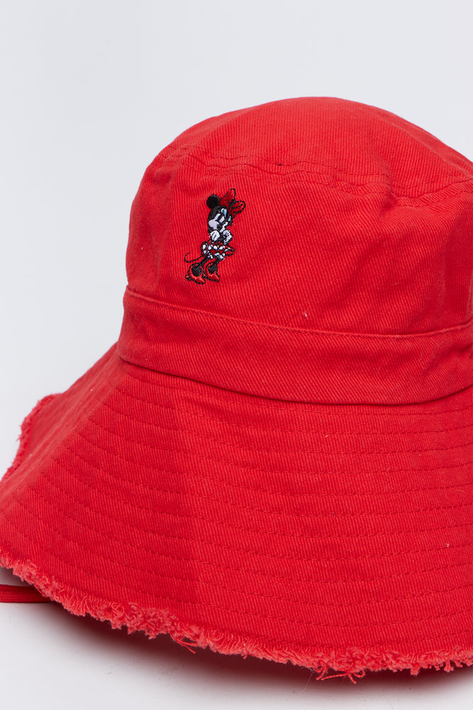 Red Minnie Mouse Bucket Hat (1)