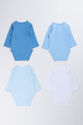 4 Pack Long Sleeve Bodyvests (2)