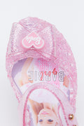 Pink Glitter Barbie Jelly Shoes (4)