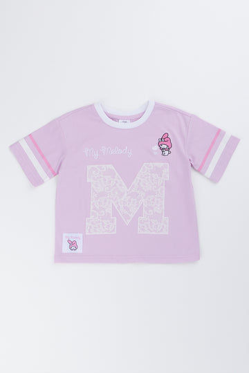 Lilac My Melody Lace M T-Shirt