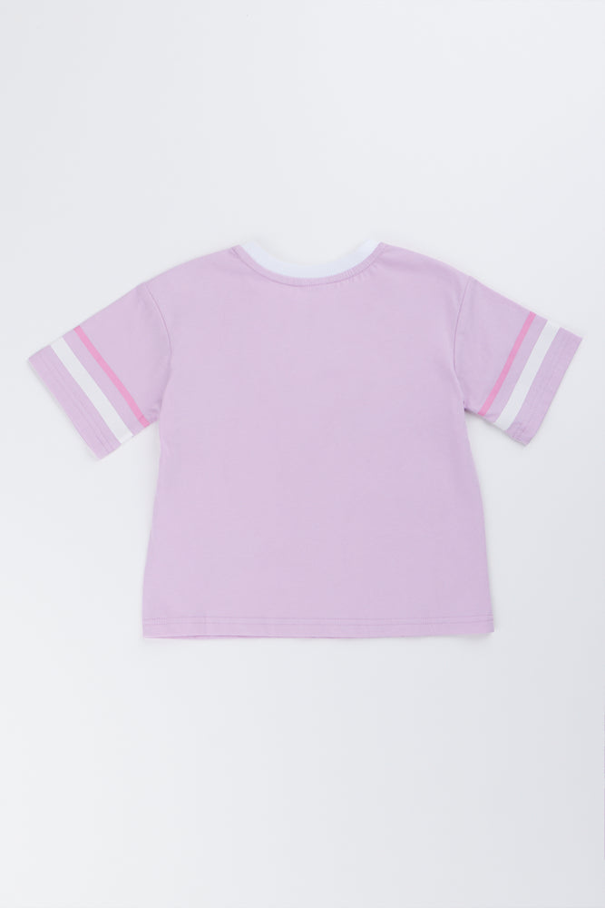 Lilac My Melody Lace M T-Shirt (2)