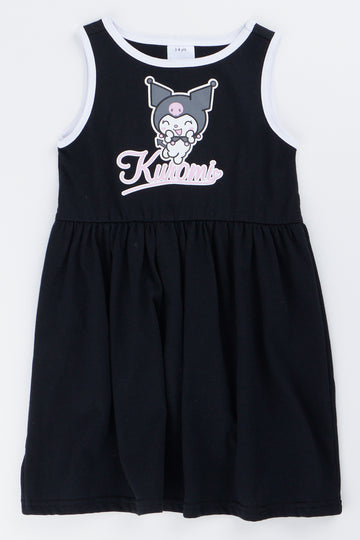 Kuromi Black Ringer Dress