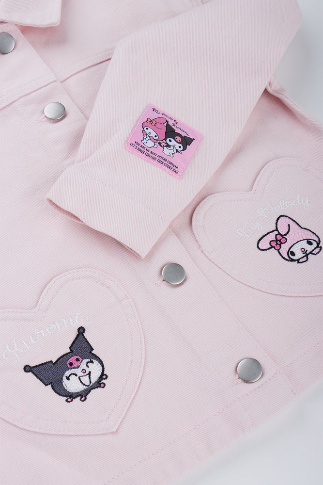 Pink My Melody Denim Jacket (1)