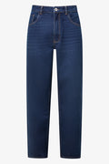Relaxed Baggy Dark Wash Denim Jeans