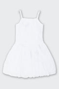 White Anglaise Bubble Dress