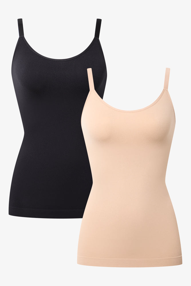 2 Pack Seamfree Cami Tops